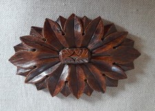A antique resin carved