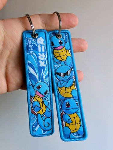 Pokémon embroidered keyring - keyring,