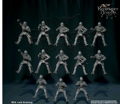 28mm medieval set - 28mm, of