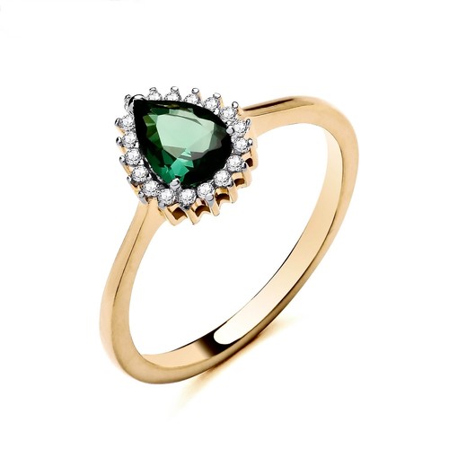 9ct yellow gold silver - gold, on
