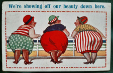 XL saucy seaside postcard No 867 - posted 1929