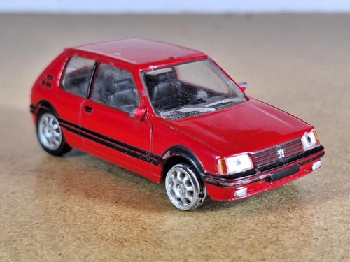 Norev peugeot 205 gti red - 205, 1:54