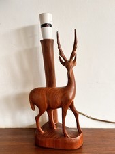 Mid Century Carved Wooden