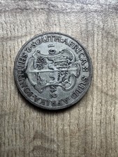 South African Coin 1942 Silver 2 Shillings WW2 era see photo for condition