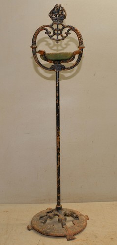Antique cast iron smoking