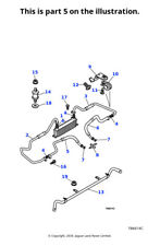 Jaguar Genuine Oil Cooler Hose