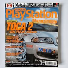 Official UK PlayStation Magazine TOCA 2 Tomb Raider Alien F1 1998 Oct Issue 37