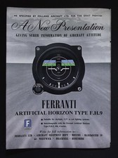 Original 1957 Advert Ferranti