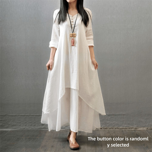 Polyester swing dress literary - swing,