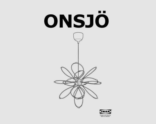 Ikea onsjo flower - onsjo,