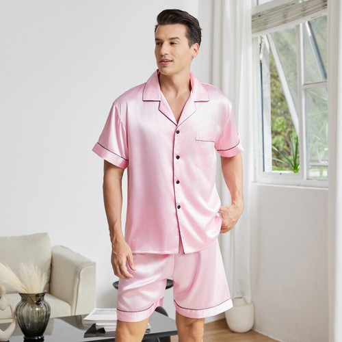Set mens satin silk - mens,