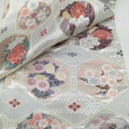 Japanese fukuro obi - fukuro, silk