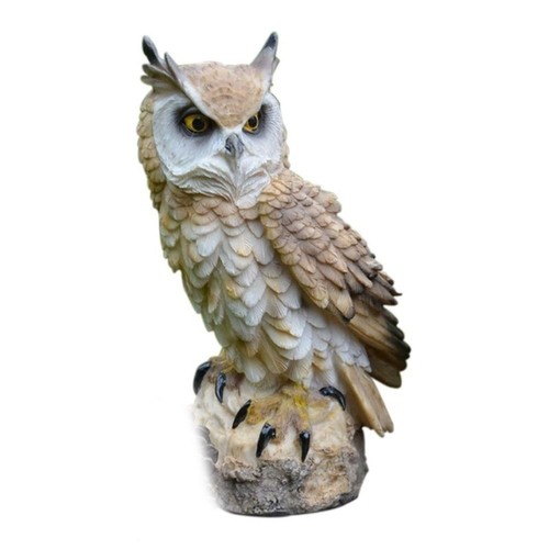 Large realistic owl decoy - large,