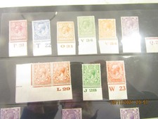 GB GEORGE V CONTROLS (42) MINT GOOD CONDITION UK FREEPOST SEE PHOTOS