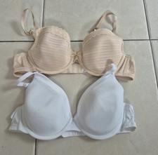 2 Padded Underwired Bras Size