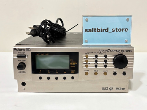 Roland 8850 sound canvas - roland,