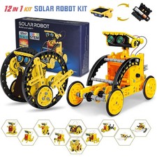 12-in-1 Solar Robot Kit Toys