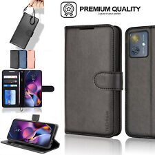 For Motorola Moto G54 5G Premium Flip Leather Wallet Magnetic Case Cover + Stand