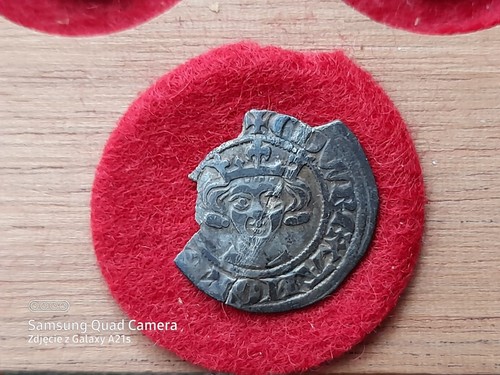 Edward hammered silver - hammered, penny