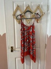 MATALAN Red Black White Floral