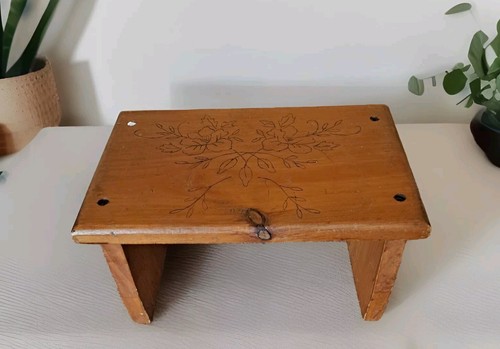 Vintage handcrafted wooden - vintage,