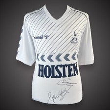 Glenn Hoddle & Chris Waddle Signed Tottenham Hotspurs Shirt £125