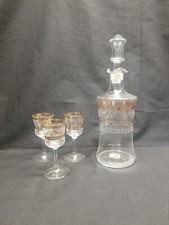 Alcohol Glass Decanter With 3