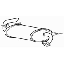 Quality Rear Exhaust Silencer