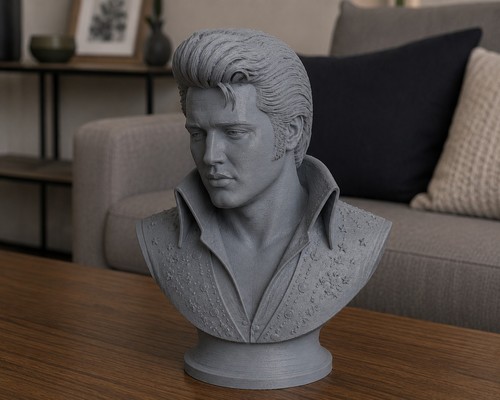 Elvis presley bust home decor - elvis,