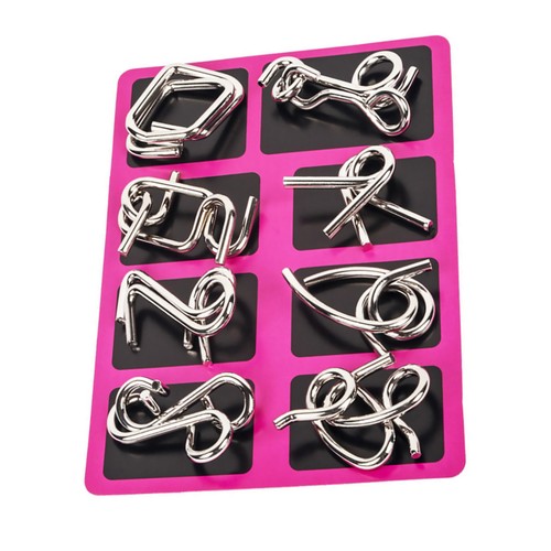 Metal montessori puzzle - metal,