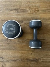 Pair Of 5Kg Dumbbells