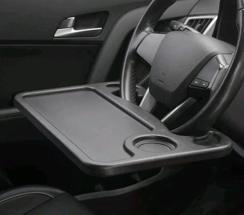 Car steering wheel tray - car, table