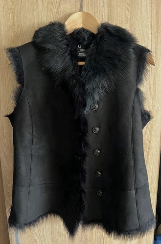 Ugg sheepskin reversable vest - reversable,