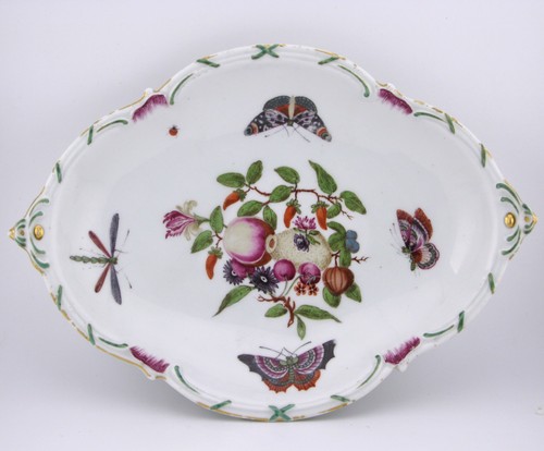 Chelsea porcelain dessert dish