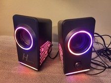 HEANTTV RGB Gaming Speakers AUX/USB