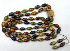 Vintage 2 Strand Murano Glass