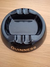 Vintage Guinness  Ceramic Ashtray, Made By Broxbourne Glass Works