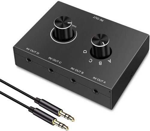 Way 5mm audio switch - 4,
