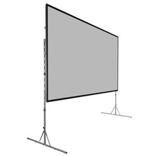 12x9” Fast Fold Screen - Front & Rear Projection Projector