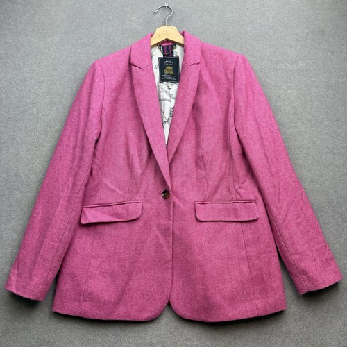 Joules tweed jacket pink - uk,