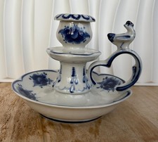 Vintage Russian Folk Art Gzhel