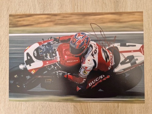 Carl fogarty signed - carl, 12x8