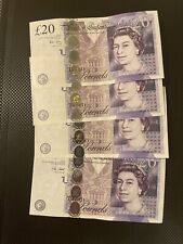 Old 4x £20  Notes - All 4