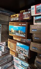 Rare Vintage Vollmer HO Scale Model Building Kits Buildings Garage Bausatz 1:87