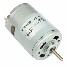 DC 6V 12V 24V R545 Micro DC Motor High Speed 3000-12000RPM Single/Double Shaft