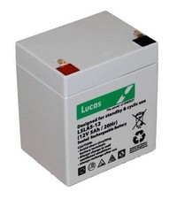 12V 5Ah Ion Block Rocker UPS Audio Batteries LSLA5-12 X 2