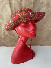 Vintage Decorative Cowboys and Indians Hat Planet And Rocket decoration