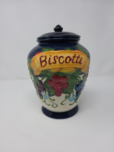 Nonni biscotti blue ceramic - nonni's,