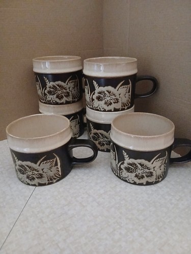 Vintage denby stoneware brown - vintage,