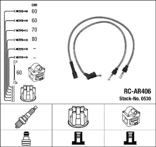 Ignition leads resistive - leads,